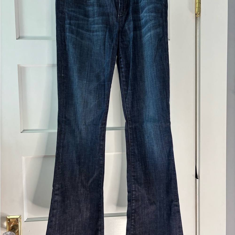 Joe's Jeans Blue Flare Wide Leg Denim